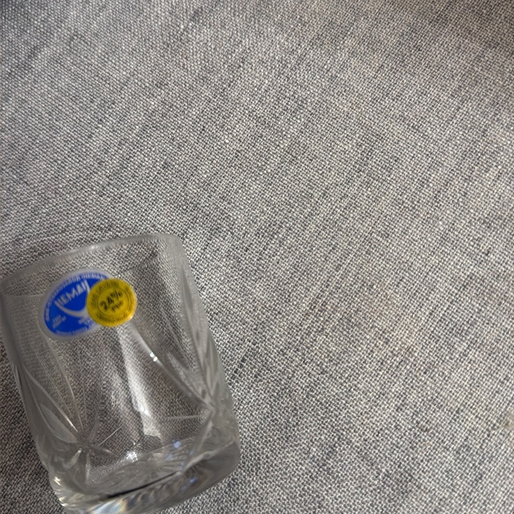 Lead crystal shot glasses. 6 pieces - Picture 10 of 10